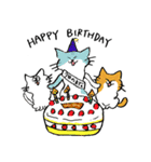 全国の猫好きさんへ（個別スタンプ：15）