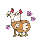 Kukki チキン（個別スタンプ：10）