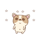 Charlie ＆ Chino [Pug ＆ French Bulldog]（個別スタンプ：8）