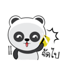 Panda stickers (TH)（個別スタンプ：11）