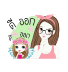 Looknam and little Cindy（個別スタンプ：4）