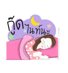 Looknam and little Cindy（個別スタンプ：13）