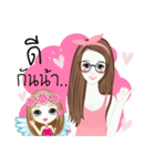 Looknam and little Cindy（個別スタンプ：29）