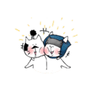 忍にゃんと殿にゃん（個別スタンプ：10）