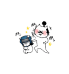 忍にゃんと殿にゃん（個別スタンプ：14）