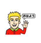日本語うまい外国人（個別スタンプ：1）