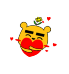 Flowers Bear（個別スタンプ：3）