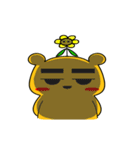 Flowers Bear（個別スタンプ：6）