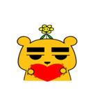 Flowers Bear（個別スタンプ：11）