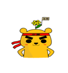 Flowers Bear（個別スタンプ：12）