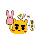 Flowers Bear（個別スタンプ：19）