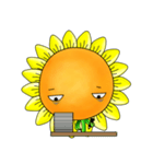 I'm Mr. Sunflower（個別スタンプ：7）