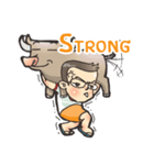 Nerdy Boy Vs Grandma（個別スタンプ：7）