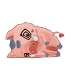 Little Piggie Moodi (Eng)（個別スタンプ：15）