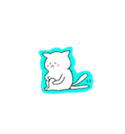 ありのままのネコ（個別スタンプ：21）