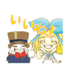 アリスとハンプティー。（個別スタンプ：31）