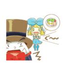 アリスとハンプティー。（個別スタンプ：35）