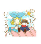 アリスとハンプティー。（個別スタンプ：39）