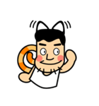 ねこおやじ（個別スタンプ：3）