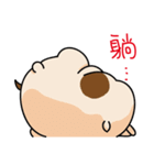 Small hamster-Pineapple（個別スタンプ：17）