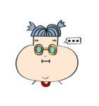 proud of my big face（個別スタンプ：7）