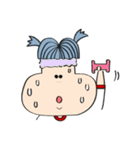 proud of my big face（個別スタンプ：22）