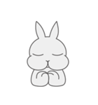 Mr. Bunny Laugh- First appearance（個別スタンプ：30）