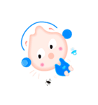 Blue baby-Start！（個別スタンプ：1）