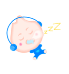 Blue baby-Start！（個別スタンプ：7）