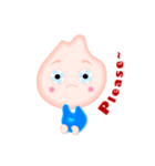 Blue baby-Start！（個別スタンプ：34）