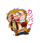 阿寶猴（サン．バォウ．ホウ）どこでも（個別スタンプ：3）