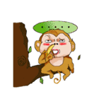 阿寶猴（サン．バォウ．ホウ）どこでも（個別スタンプ：30）