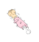 Pota Meow ＆ pinky Lo（個別スタンプ：14）