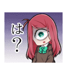 単眼魔法少女ぎょろめちゃんスタンプ（個別スタンプ：14）