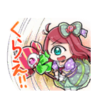 単眼魔法少女ぎょろめちゃんスタンプ（個別スタンプ：19）