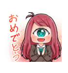 単眼魔法少女ぎょろめちゃんスタンプ（個別スタンプ：35）