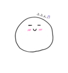 もちもちまんまるちゃん（個別スタンプ：3）