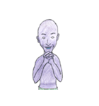 紫のおっさん（個別スタンプ：24）