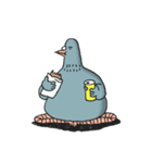 traveling pigeon（個別スタンプ：22）