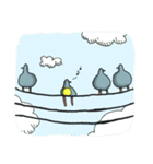 traveling pigeon（個別スタンプ：25）