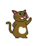 猫岡家のゆめちゃん（個別スタンプ：17）