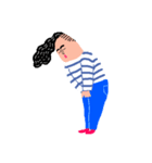 毎日ボーダー男子！のスタンプ（個別スタンプ：5）