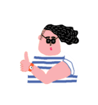 毎日ボーダー男子！のスタンプ（個別スタンプ：11）