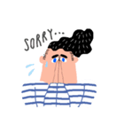 毎日ボーダー男子！のスタンプ（個別スタンプ：15）