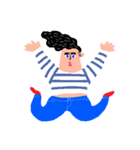 毎日ボーダー男子！のスタンプ（個別スタンプ：21）