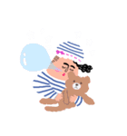 毎日ボーダー男子！のスタンプ（個別スタンプ：35）