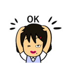 OLのミキちゃん（個別スタンプ：12）