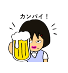 OLのミキちゃん（個別スタンプ：36）