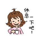 J.J. loves LOHAS（個別スタンプ：36）