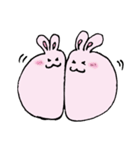 ふうせんうさぎ（個別スタンプ：14）
